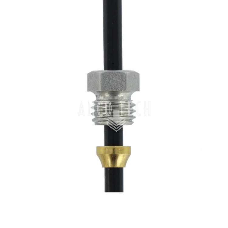 Edelstahl-Mutter + Hülsen 1/8" Rohr