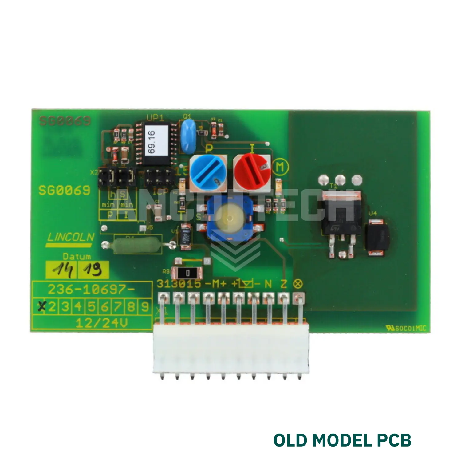 STEUERPLATTEN-KIT 12/24VDC TIMER V10 P203