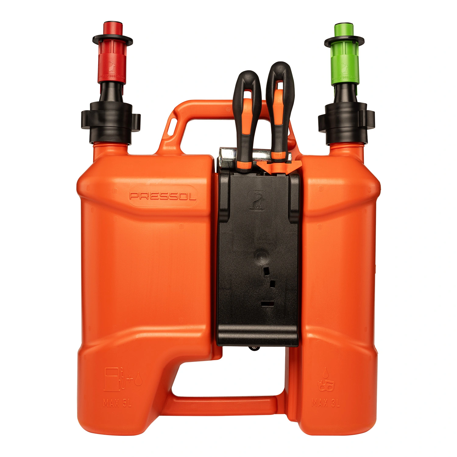 PR DOPPELTER JERRYCAN+WERKZEUGKISTE 5+3L AUTO STOP 21033