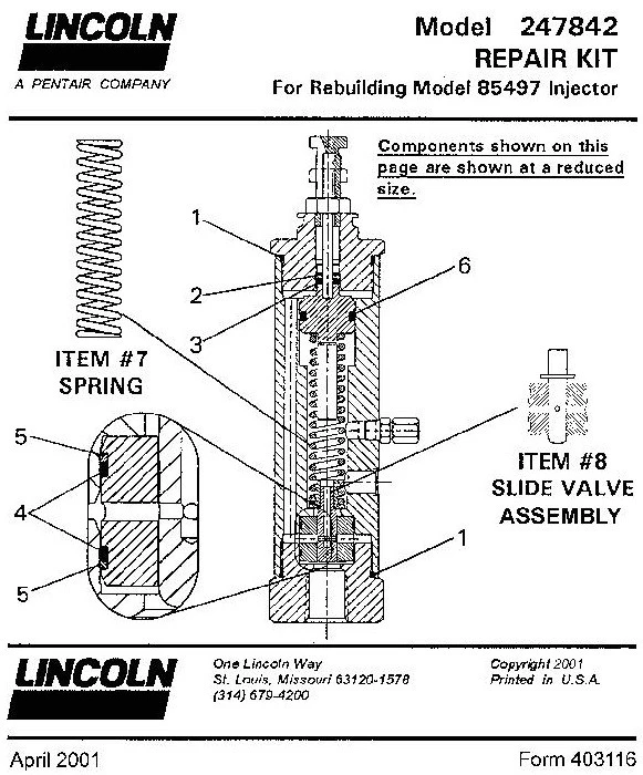 REPARATURSET 247842 FÜR SL11