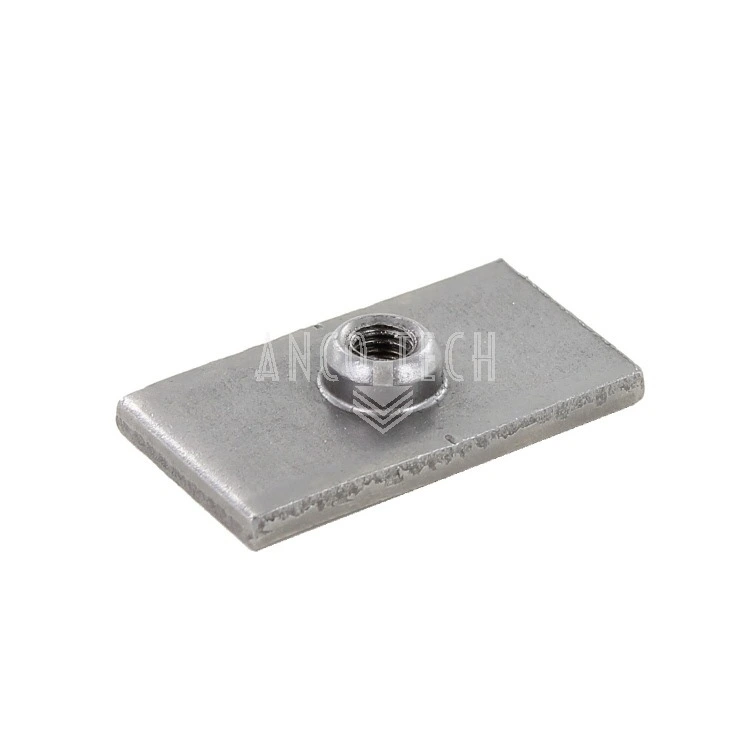 Schweißplatte doppelte Klemmbügelgruppe 2