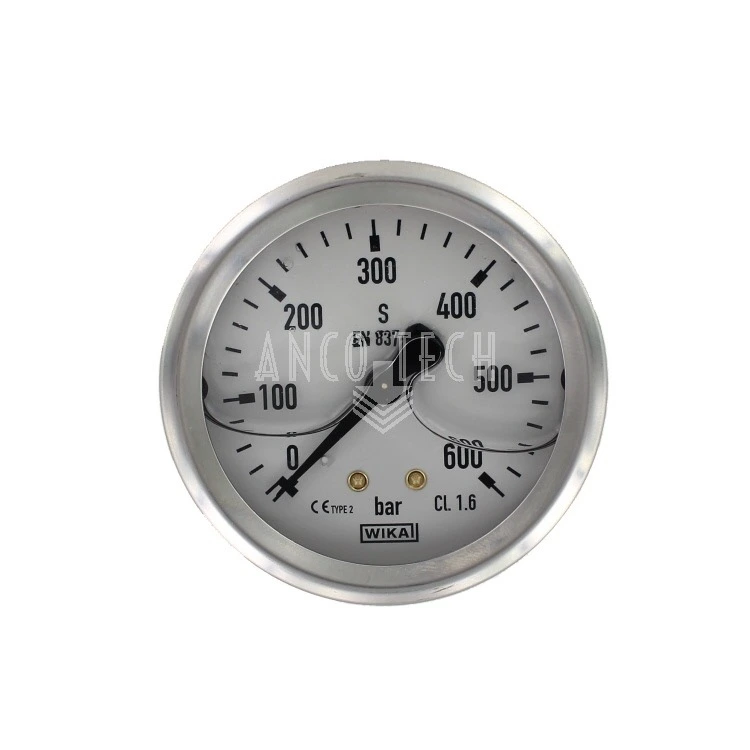 DRUCKMESSGERÄT Ø63 0-600BAR 1/4-A