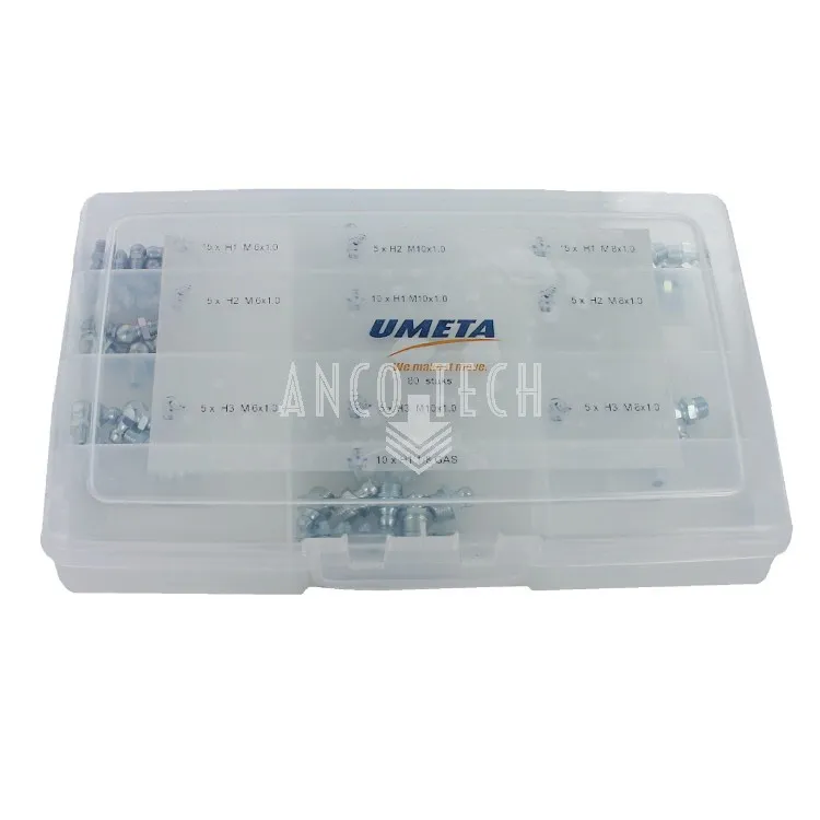 SORTIMENT SCHMIERNIPPSEL 80 STÜCK