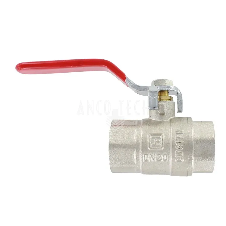 KUGELVENTIL NICKEL-BESCHICHTET BRASS 3/4"