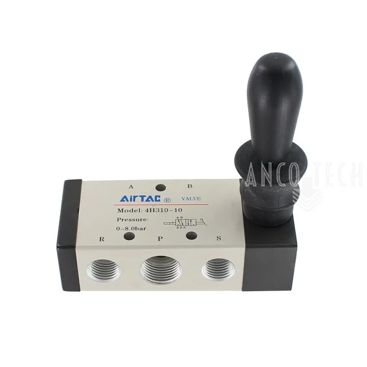 MANUELL 5/2-VENTIL 3/8