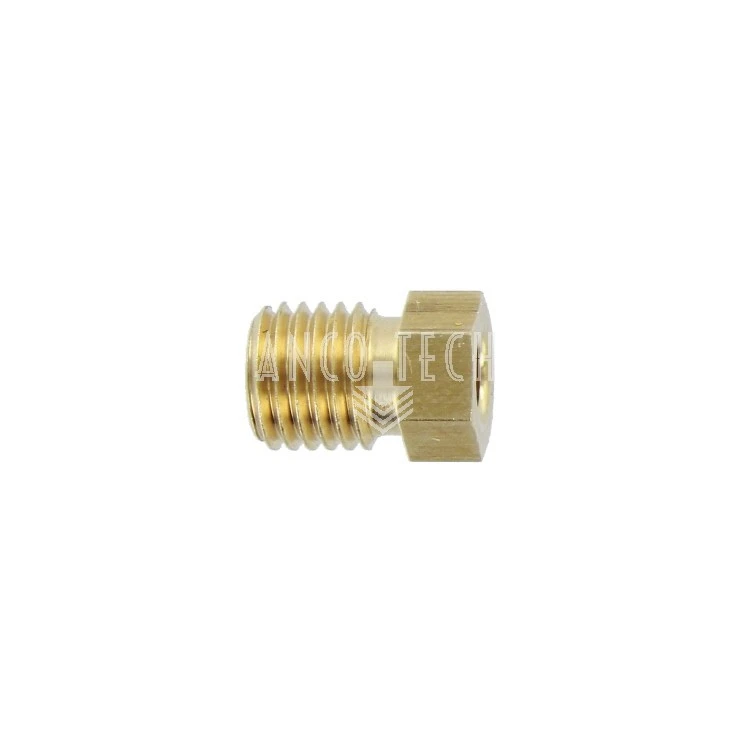 MUTTER BRASS 4MM ROHR