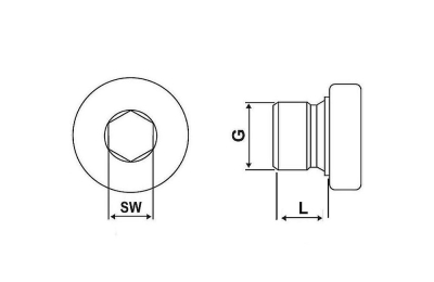 Verschlussstopfen 3/8 BSP