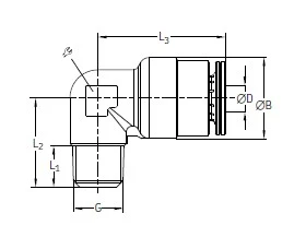WINKEL PUSH-IN KUPPLUNG WEKM6 1/8 BSPT