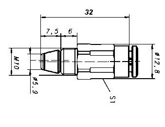 PUSH-IN VERBINDER + RÜCKSCHLAGVENTIL SSV-D 6MM