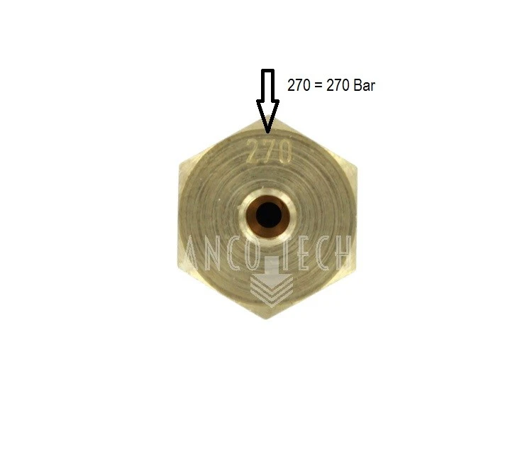 EINBAU-DRUCKENTLASTUNGSVENTIL 270 BAR 1/4"