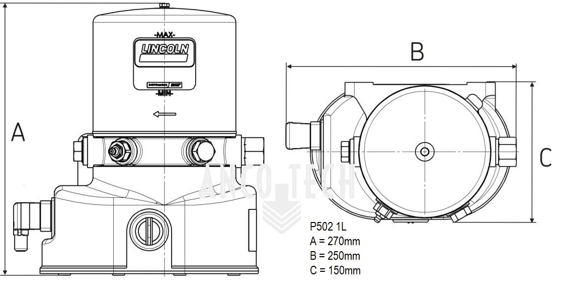 P502 FETTPUMPE 1L 24V