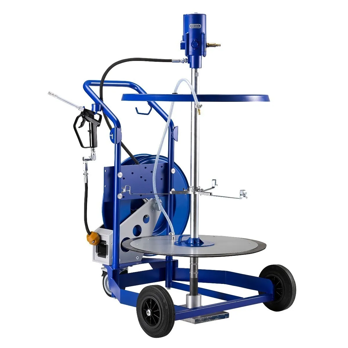 PR MOBILES SCHMIERMITTELVERSORGUNGSSYSTEM 200KG €590 + 10M SCHLAUCHHASPEL