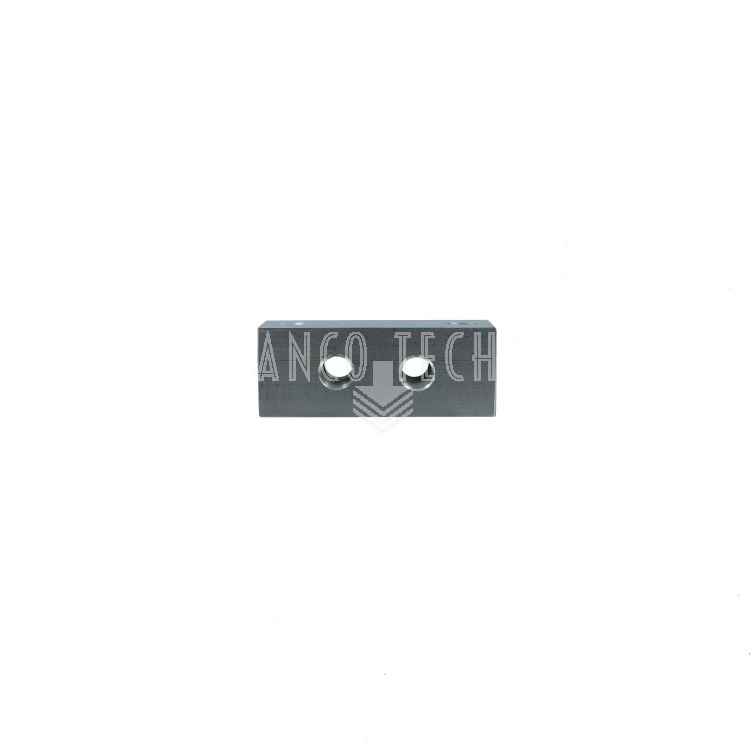SCHMIERBLOCK 2 ANSCHLÜSSE 1/4" EDELSTAHL