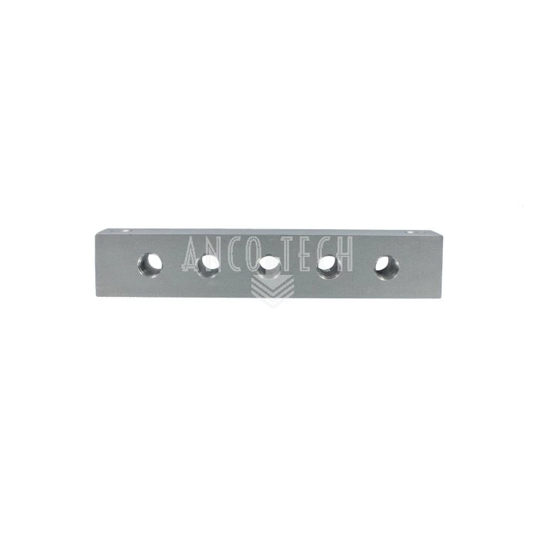 SCHMIERBLOCK 5 ANSCHLÜSSE 1/4" EDELSTAHL