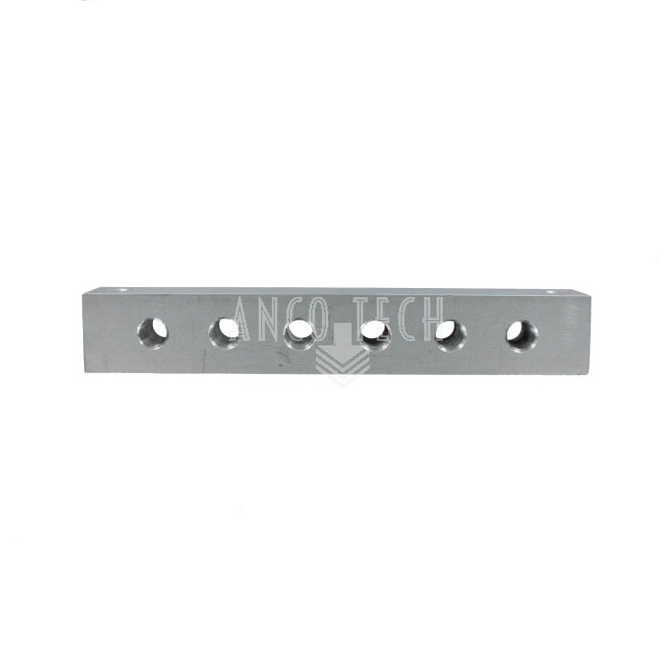SCHMIERBLOCK 6 ANSCHLÜSSE 1/4" V2A