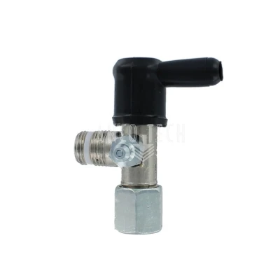 ÜBERDRUCKVENTIL 350 BAR 1/4 6MM + SCHMIERNIPPEL