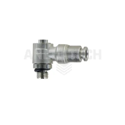 90° WINKELIGE PUSH-IN STECKVERBINDUNG WEDZ4 M6x0.75 SCHWENKBAR