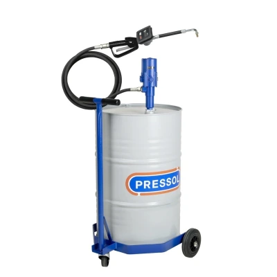 PR ÖLPUMPENSET MOBIL 5:1 200L MIT SCHLAUCH UND DIGITALPISTOLE