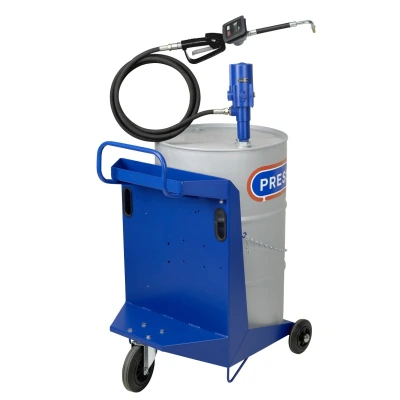 PRO ÖL PUMPENSET MOBIL 3:1 200L MIT SCHLAUCH UND DIGITALPISTOLE