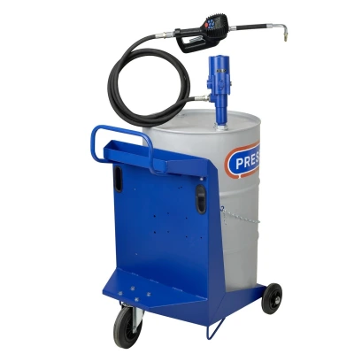 PRO ÖL PUMPENSET MOBIL 3:1 200L MIT SCHLAUCH UND EINSTELLBAREM DIGITALEN PISTOLE