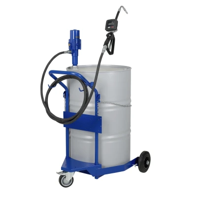 PR ÖLEPUMPE SET MOBIL 3:1 200L MIT SCHLAUCH UND DIGITALER PISTOLE