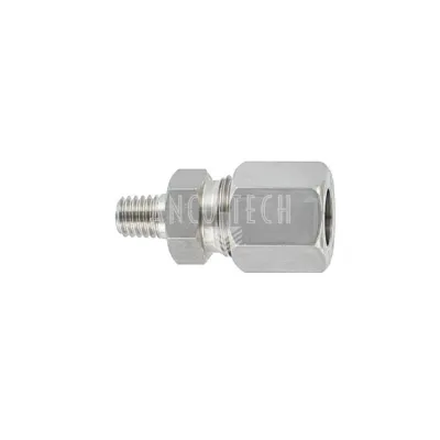 GERADE VERBINDUNG GE8LL M6X1 EDELSTAHL