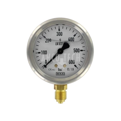 DRUCKMESSSGERÄT Ø63 0-600BAR 1/4-O