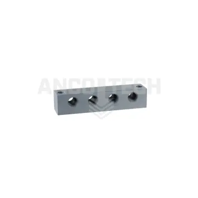 SCHMIERNIPPEL-BLOCK 4 ANSCHLÜSSE 1/8"