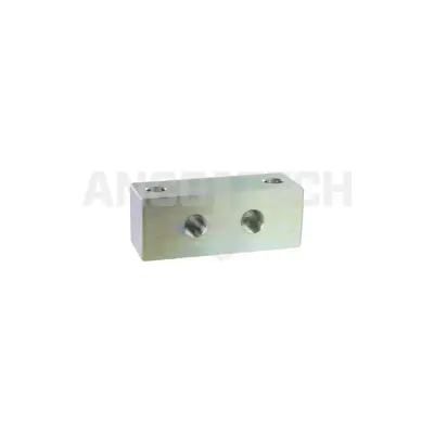 SCHMIERNIPPELBLOCK 2 ANSCHLÜSSE 1/4"