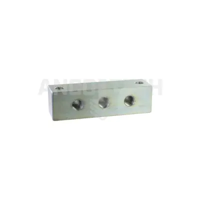 SCHMIERNIPPELBLOCK 3 ANSCHLÜSSE 1/4"