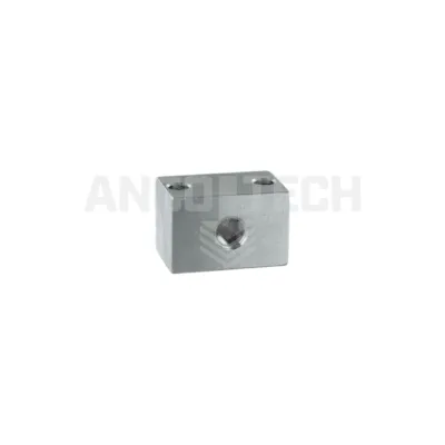 SCHMIERNIPPEL-BLOCK 1 ANSCHLUSS 1/8\" EDELSTAHL