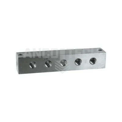 SCHMIERNIPPELVERTEILER 5 ANSCHLÜSSE 1/8" EDELSTAHL