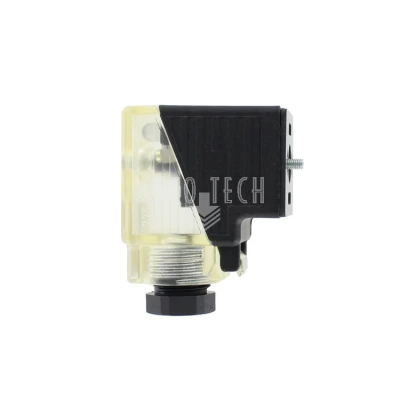 STECKER + DIODE + LED 24V FÜR 30MM SPULE