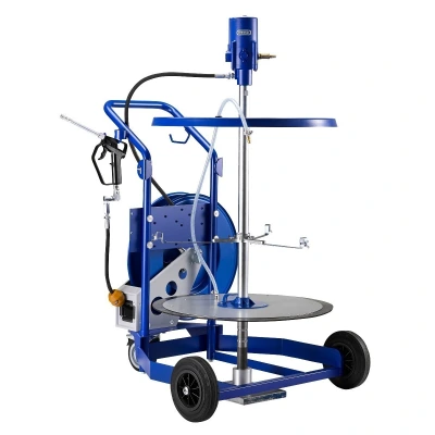 PR MOBILES SCHMIERMITTELVERSORGUNGSSYSTEM 200KG €590 + 10M SCHLAUCHHASPEL
