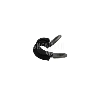 ROHRKLEMME MIT GUMMIAUSKLEIDUNG 6MM EDELSTAHL