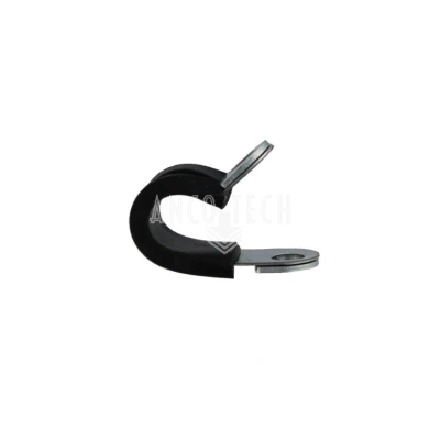 ROHRKLAMMER MIT GUMMIAUSKLEIDUNG 9MM