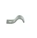 ROHRHALTERUNG 1 x 10MM Edelstahl 1 Lips (Stainless Steel)