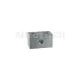 SCHMIERNIPPEL-BLOCK 1 ANSCHLUSS 1/4" EDELSTAHL