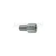 VERLENGNIPPEL M6 x 0,75 BI.BU.  L=17MM