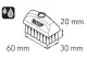 SCHMIERBÜRSTE 30x60MM 1/4G